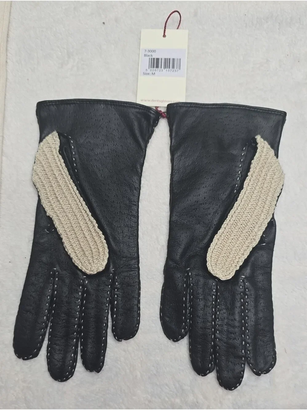 Dents Kelly Leather Gloves Sz Medium NWT